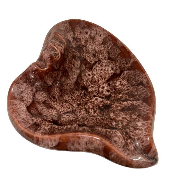 Mid-Century Modern Specled Ceramic Ashtray Plymouth Products Co, Philly - Picture 1 of 8